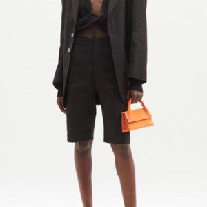 Jacquemus Hemp-Blend Knee-Length Shorts